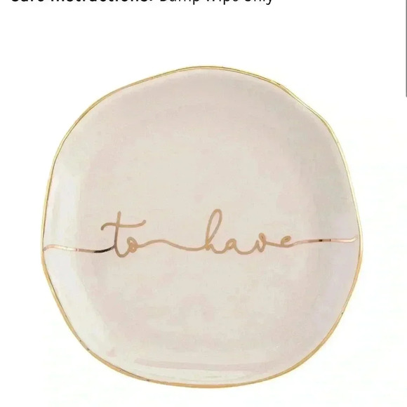 "To have; to hold” trinket jewelry trays - Picture 4 of 6